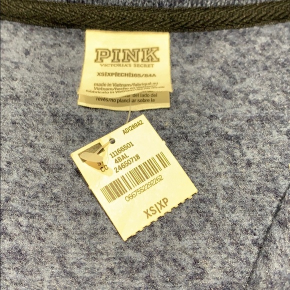 PINK, 1/4 zip pull over - Picture 2 of 5